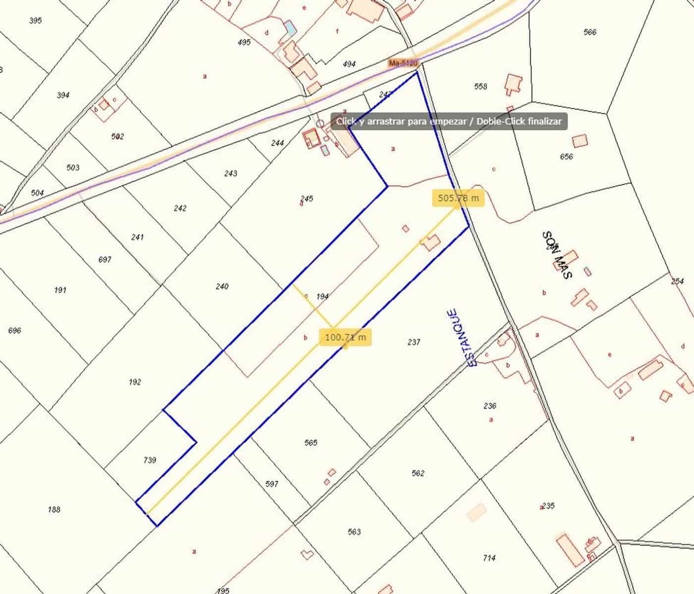 Grunde uden byggetilladelser til salg i Campos - € 682.000 (Ref: 7385342)