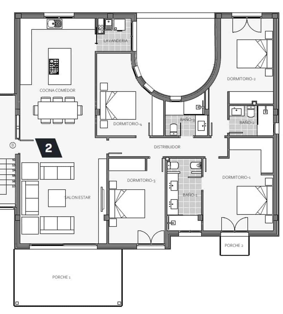 4 soveværelse Lejlighed til salg i Santa Ponsa med swimmingpool garage - € 2.820.000 (Ref: 7385346)