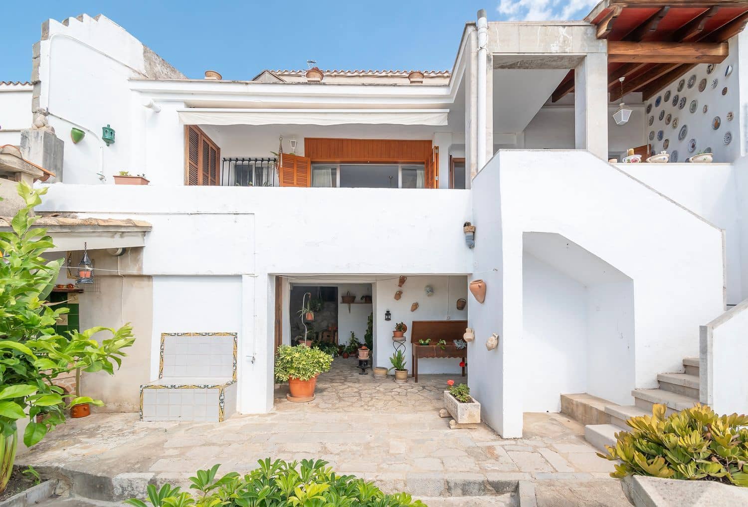 4 soveværelse Byhus til salg i Selva med garage - € 595.000 (Ref: 8420060)