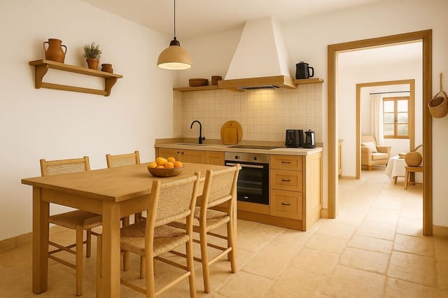 4 soveværelse Byhus til salg i Selva med garage - € 595.000 (Ref: 8420060)