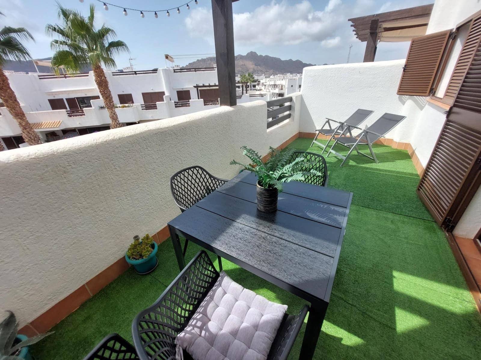 2 soverom Penthouse til salgs i San Juan de los Terreros med svømmebasseng garasje - € 199 000 (Ref: 10062126)