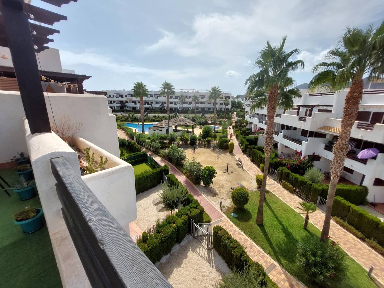 2 soverom Penthouse til salgs i San Juan de los Terreros med svømmebasseng garasje - € 199 000 (Ref: 10062126)