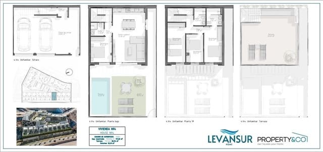 4 chambre Villa/Maison à vendre à El Hornillo, Aguilas avec piscine garage - 378 000 € (Ref: 8233427)