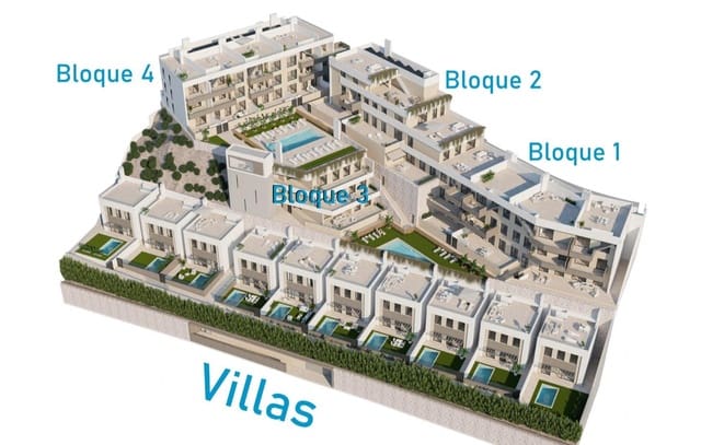 Piso de 3 habitaciones en El Hornillo, Aguilas en venta con piscina garaje - 298.000 € (Ref: 8233430)