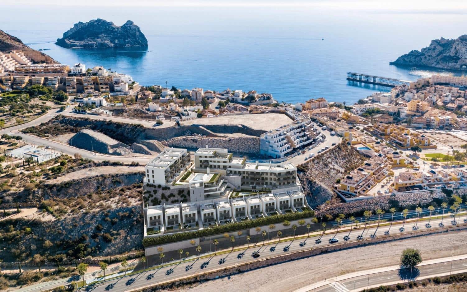 Piso de 3 habitaciones en Aguilas en venta con piscina garaje - 298.000 € (Ref: 8233430)