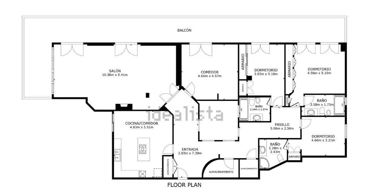 3 bedroom Penthouse for sale in Aguilas with garage - € 650,000 (Ref: 8564698)