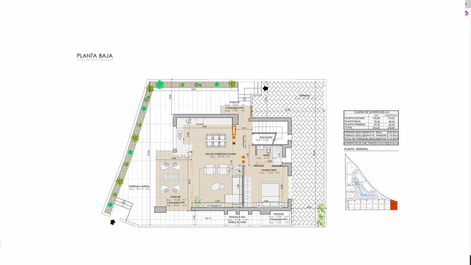 3 sypialnia Willa na sprzedaż w San Juan de los Terreros z basenem garażem - 479 000 € (Ref: 9023623)