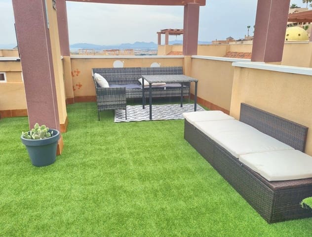 2 soveværelse Penthouse til salg i Los Collados, Aguilas med swimmingpool garage - € 135.000 (Ref: 9081644)