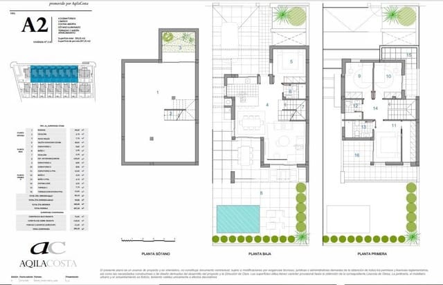 4 chambre Villa/Maison à vendre à Aguilas avec piscine garage - 405 000 € (Ref: 9648294)