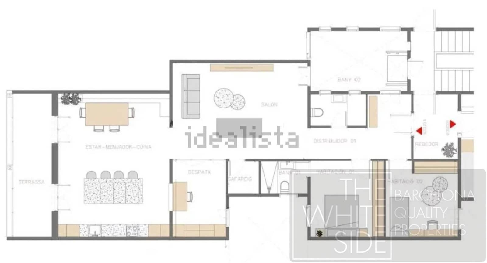 3 soverom Leilighet til salgs i Barcelona by - € 1 300 000 (Ref: 9413725)