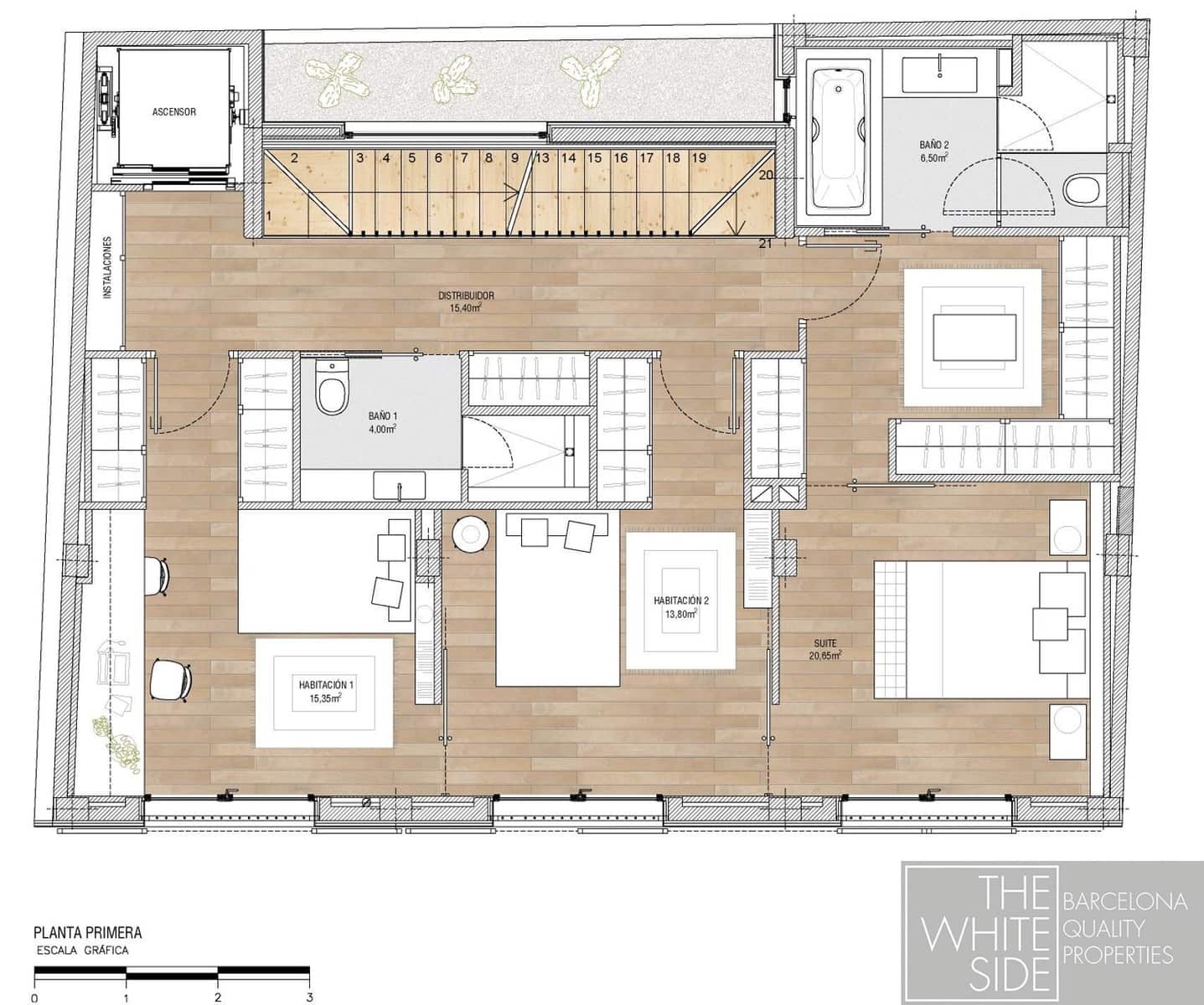 Pareado de 4 habitaciones en Barcelona ciudad en venta con piscina garaje - 2.490.000 € (Ref: 9842632)
