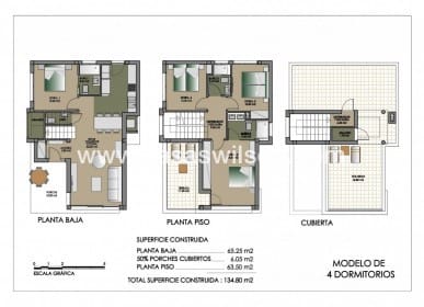 4 soverom Villa til salgs i San Miguel de Salinas med svømmebasseng - € 630 000 (Ref: 7561949)