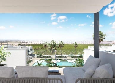 3 soveværelse Bungalow til salg i Los Balcones med swimmingpool - € 305.900 (Ref: 8604424)