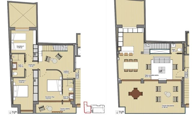 3 slaapkamer Appartement te koop in Casco Antiguo, Aguilas - € 275.000 (Ref: 10127463)