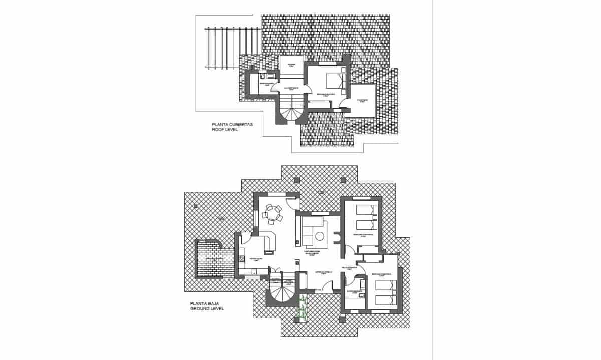 3 soveværelse Villa til salg i Las Palas med swimmingpool - € 320.000 (Ref: 10131023)