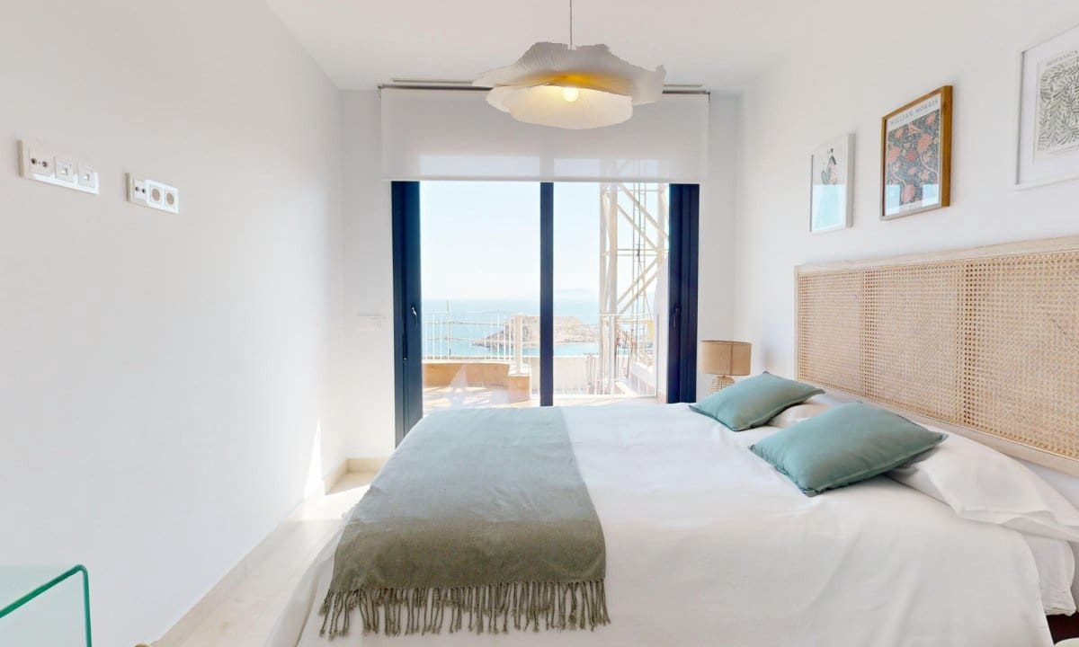 2 soveværelse Strandlejlighed til salg i Aguilas med swimmingpool garage - € 298.000 (Ref: 8677357)