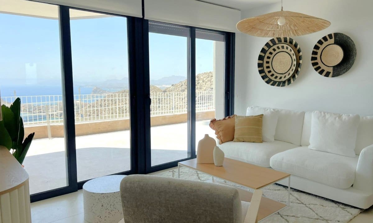 2 soveværelse Strandlejlighed til salg i Aguilas med swimmingpool garage - € 295.000 (Ref: 8677359)