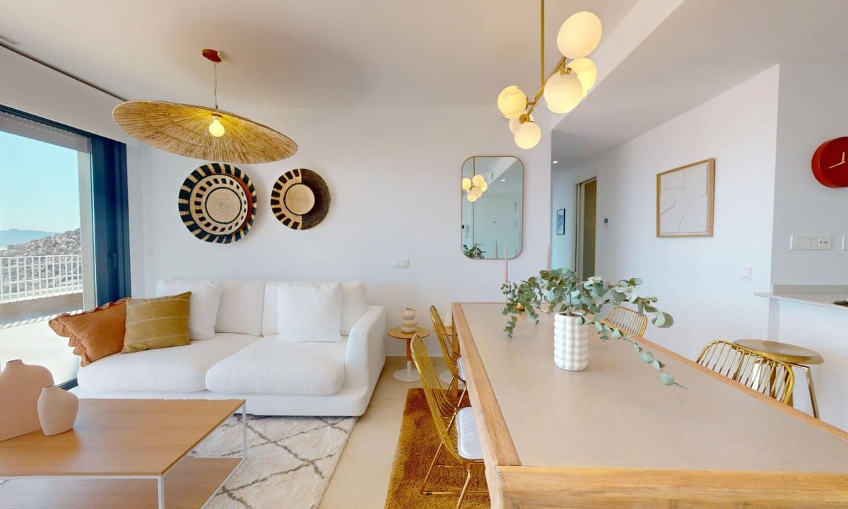 Apartamento Playa de 3 habitaciones en Aguilas en venta con piscina garaje - 431.000 € (Ref: 8677360)