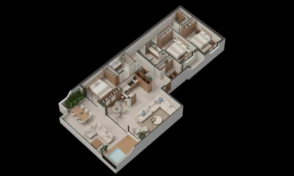 3 soveværelse Lejlighed til salg i Aguilas med garage - € 330.000 (Ref: 9279886)