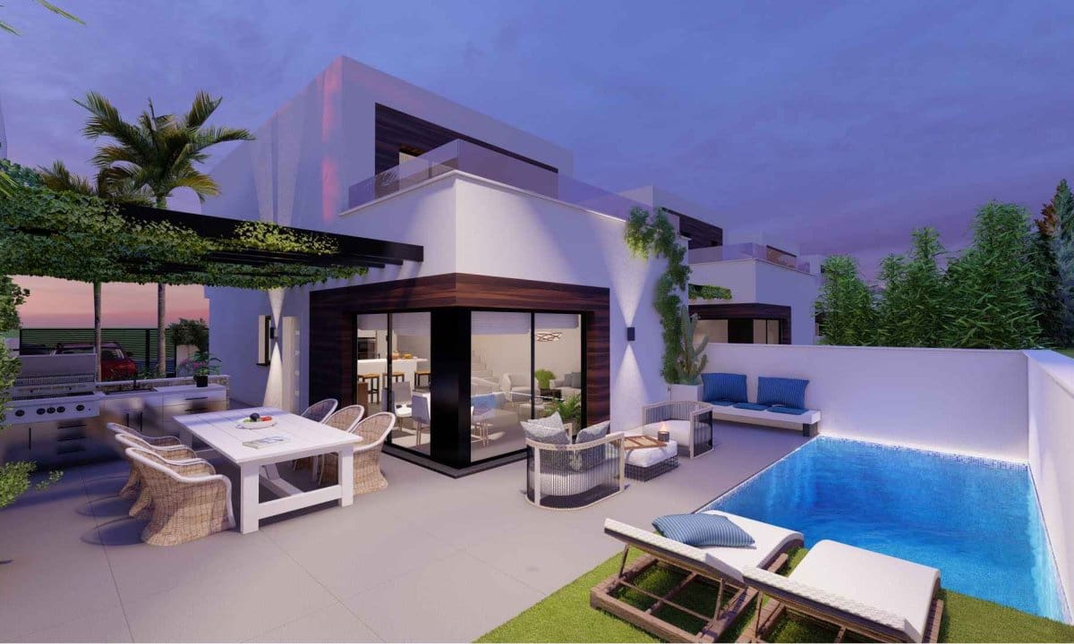 3 sypialnia Willa na sprzedaż w Aguilas z basenem - 350 000 € (Ref: 9419158)