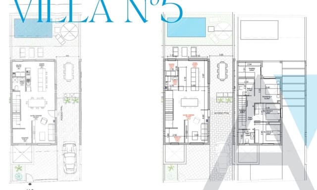 3 sypialnia Willa na sprzedaż w El Rubial, Aguilas z basenem - 350 000 € (Ref: 9419158)