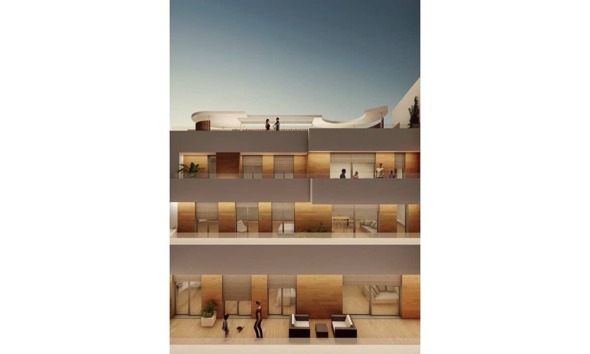 3 sypialnia Apartament przy plaży na sprzedaż w Aguilas z basenem garażem - 320 000 € (Ref: 9654485)