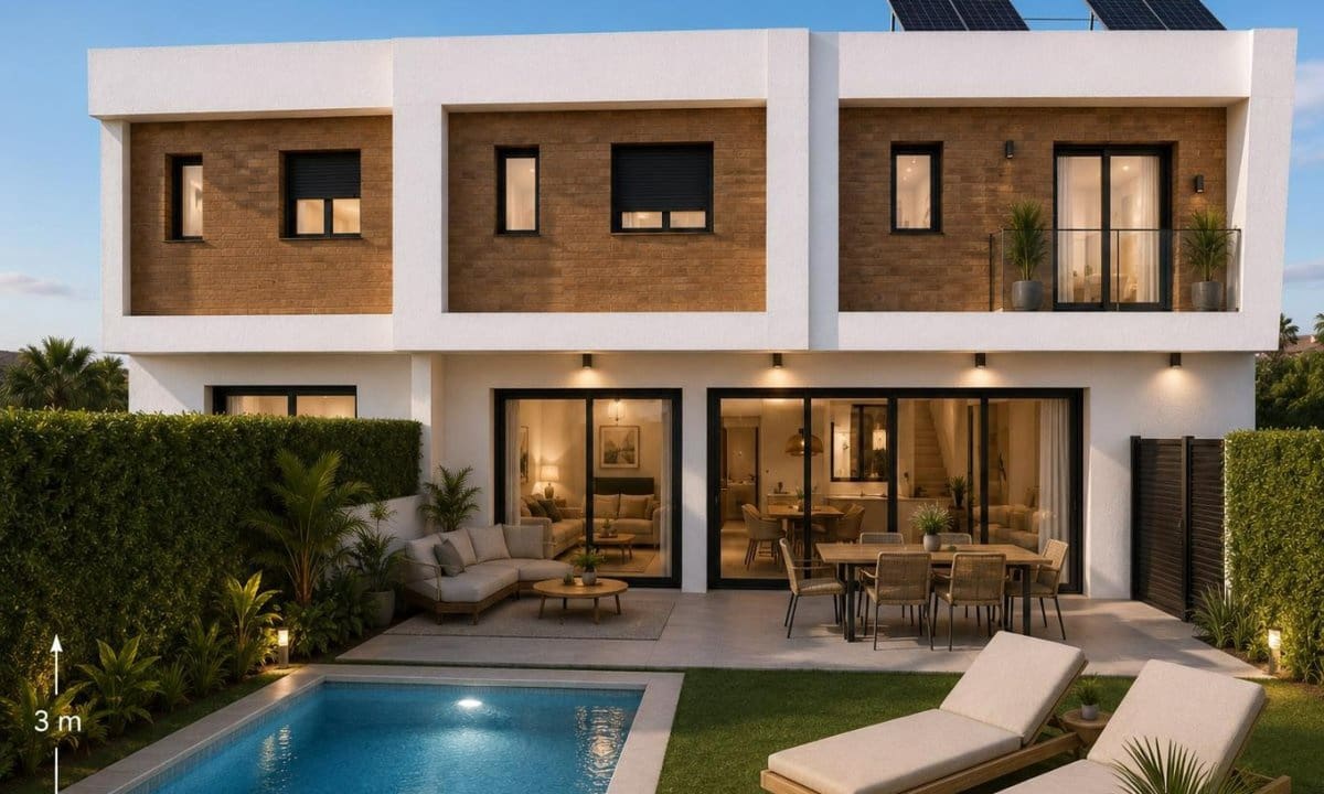 3 bedroom Townhouse for sale in Aguilas with pool garage - € 345,000 (Ref: 9868037)