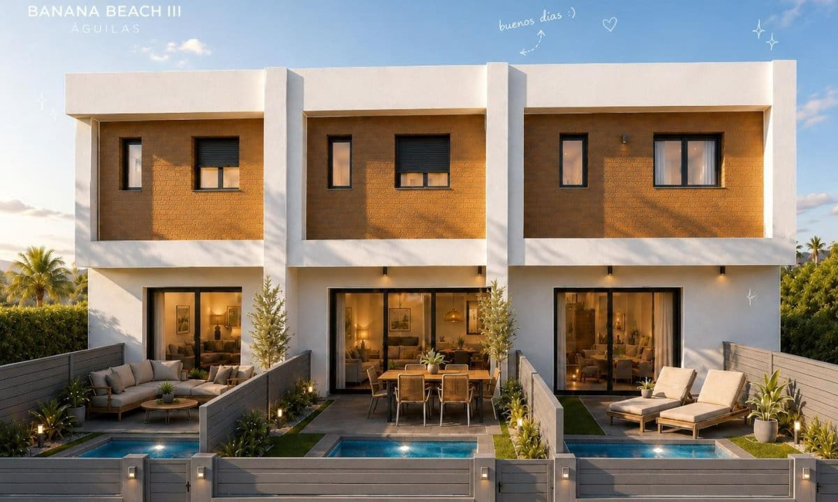 3 soveværelse Byhus til salg i Aguilas med swimmingpool garage - € 345.000 (Ref: 9868037)