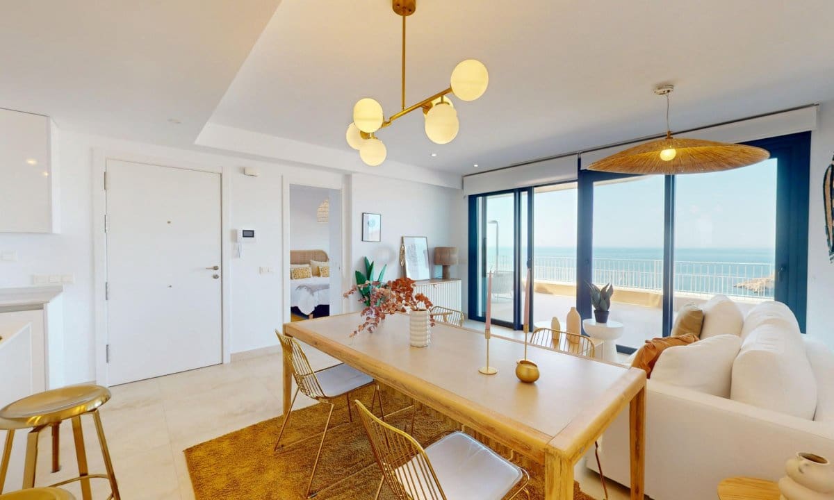 3 quarto Penthouse para venda em Aguilas com piscina garagem - 450 000 € (Ref: 9996487)