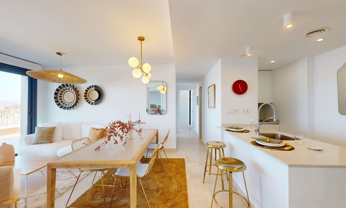 3 quarto Penthouse para venda em Aguilas com piscina garagem - 450 000 € (Ref: 9996487)