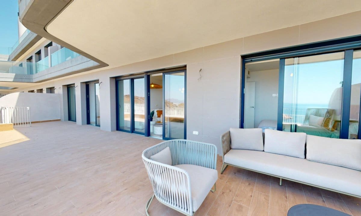 3 quarto Penthouse para venda em Aguilas com piscina garagem - 450 000 € (Ref: 9996487)