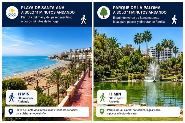 3 makuuhuone Huoneisto myytävänä paikassa Benalmádena mukana 
autotalli - 288 459 € (Ref: 9677444)