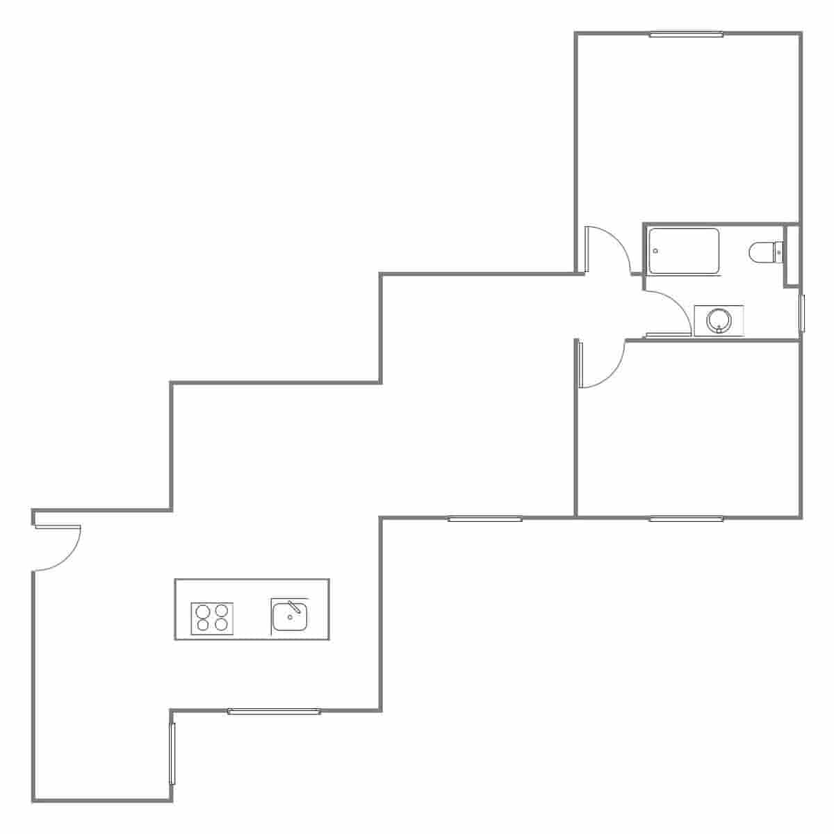2 slaapkamer Flat te koop in Malaga stad - € 293.459 (Ref: 9783111)