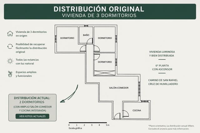 2 camera da letto Appartamento in vendita in San Rafael, Malaga città - 279.459 € (Rif: 9783111)