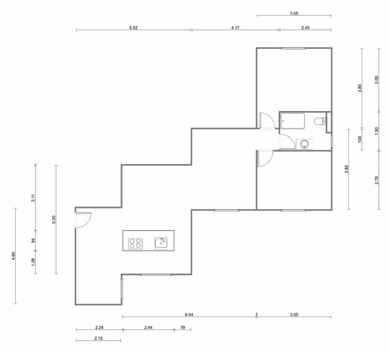 2 slaapkamer Flat te koop in Malaga stad - € 279.459 (Ref: 9783111)