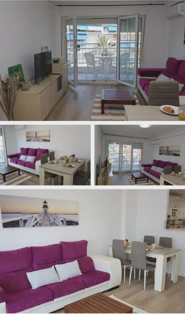 2 quarto Apartamento para arrendar em Alicante cidade com piscina garagem - 1 100 € (Ref: 10042329)