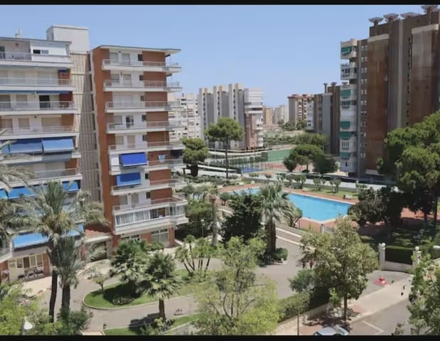 2 sovrum Lägenhet att hyra i Playa de San Juan, Alicante stad med pool garage - 1 100 € (Ref: 10042329)