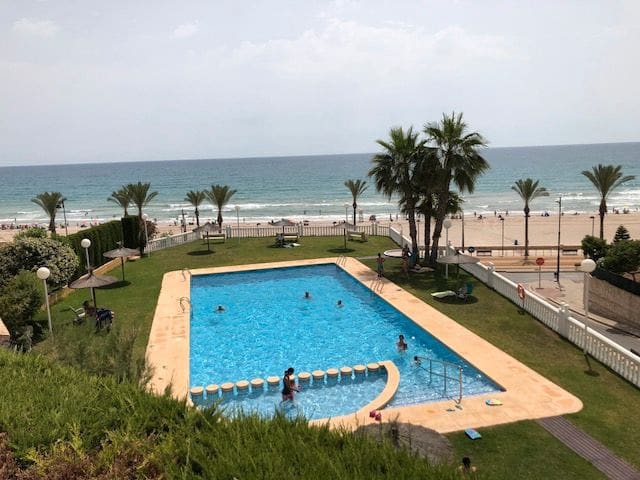 2 Zimmer Strandapartment zu vermieten in El Campello mit Pool Garage - 1.800 € (Ref: 7413385)