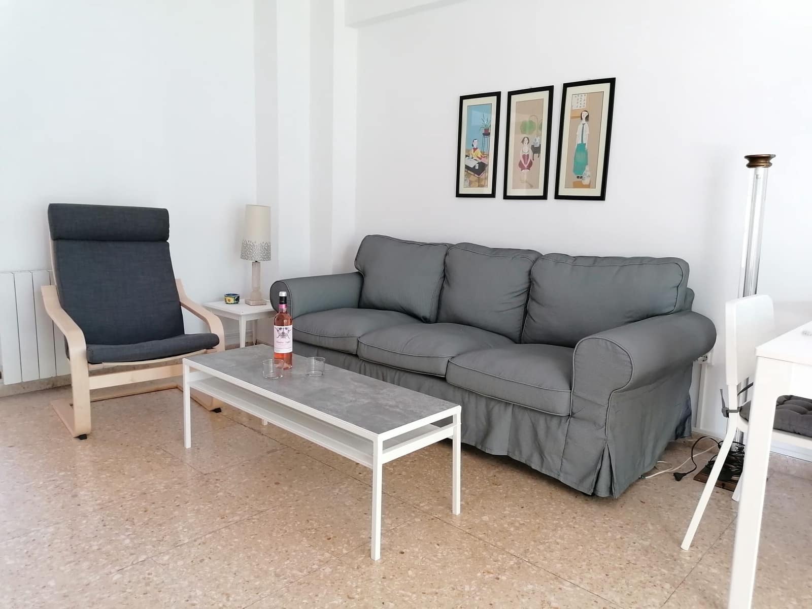 3 sovrum Lägenhet att hyra i Alicante stad med pool garage - 1 100 € (Ref: 7537341)