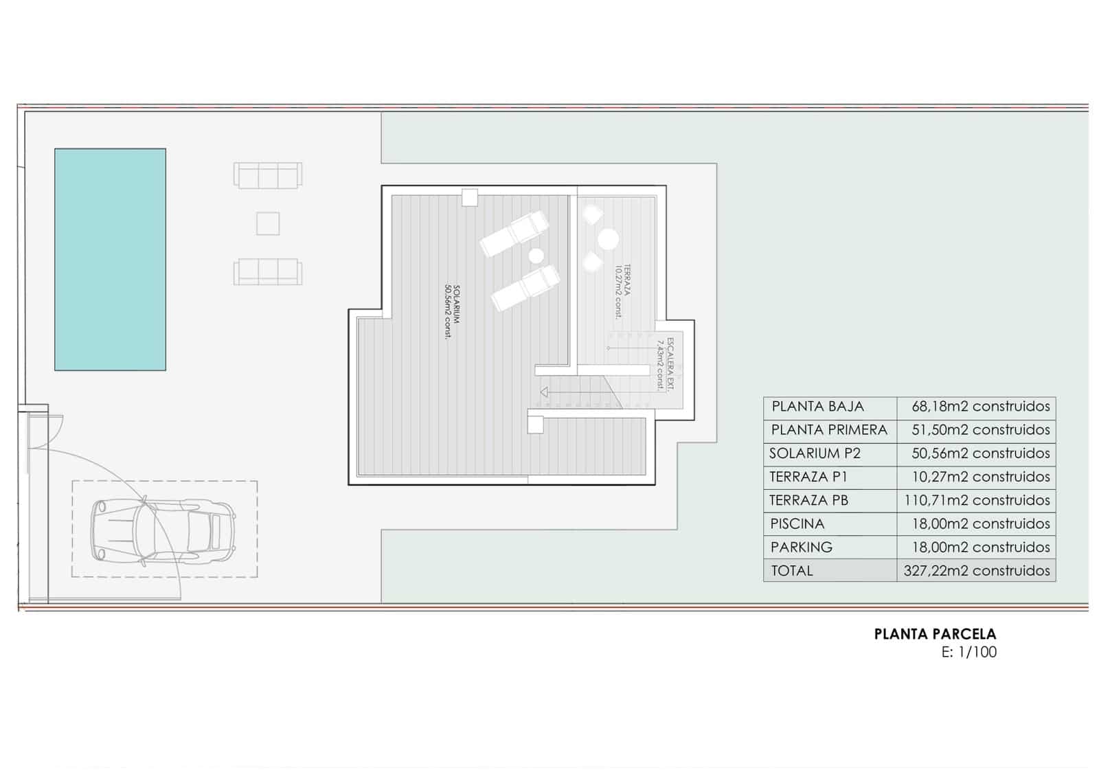 Chalet de 3 habitaciones en Muchamiel / Mutxamel en venta con piscina garaje - 450.000 € (Ref: 7923976)