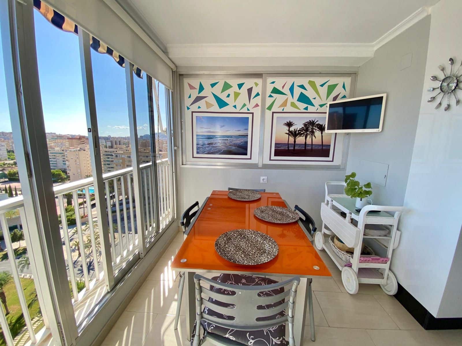 2 Zimmer Wohnung zu vermieten in Alicante / Alacant Stadt mit Pool Garage - 1.600 € (Ref: 8252408)