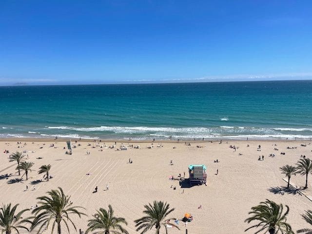 2 sypialnia Apartament przy plaży do wynajęcia w Miasto Alicante / Alacant z basenem garażem - 1 300 € (Ref: 8252417)