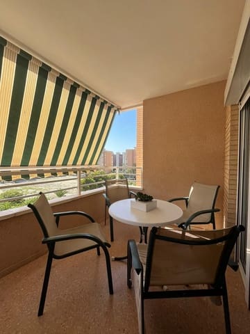 3 makuuhuone Asunto vuokrattavana paikassa Playa de San Juan, Alicante kaupunki mukana uima-altaan - 1 200 € (Ref: 8463189)