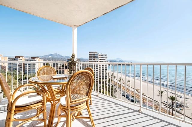 3 slaapkamer Flat te huur in Playa de Muchavista, El Campello met zwembad garage - € 1.800 (Ref: 9036240)