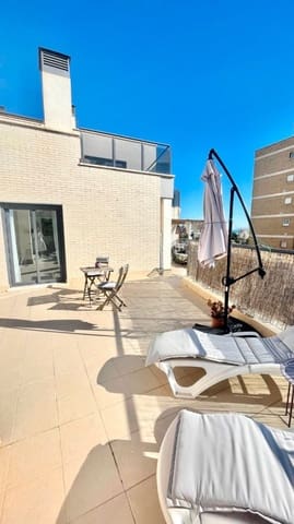 1 makuuhuone Kattohuoneisto vuokrattavana paikassa PAU, Alicante kaupunki mukana uima-altaan 
autotalli - 1 400 € (Ref: 9296527)