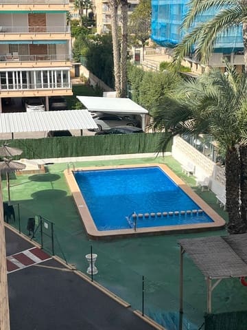 Piso de 2 habitaciones en Playa de San Juan, Alicante / Alacant ciudad en alquiler con piscina garaje - 1.200 € (Ref: 9503349)