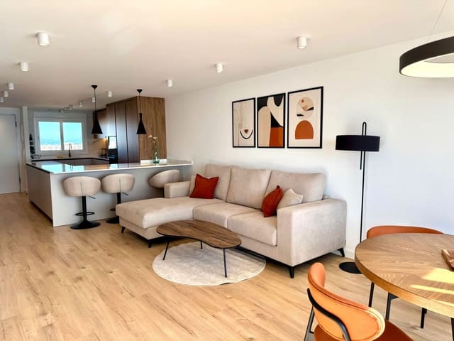 2 soveværelse Lejlighed til leje i Cabo de las Huertas, Alicante by med swimmingpool garage - € 2.500 (Ref: 9542854)