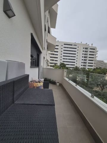 Piso de 2 habitaciones en PAU, Alicante / Alacant ciudad en alquiler con piscina - 1.490 € (Ref: 9798431)