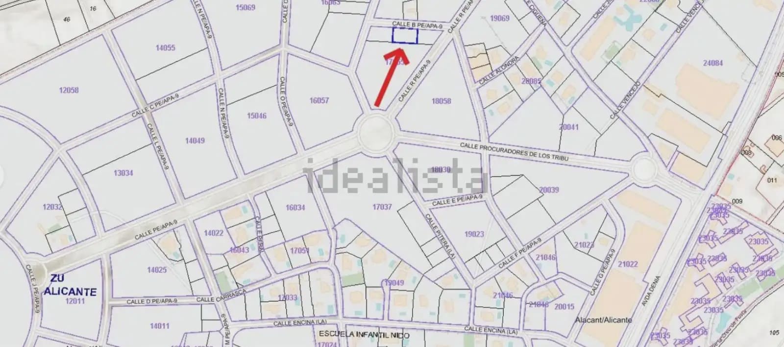 Byggetomt til salgs i Alicante by - € 549 000 (Ref: 9810956)