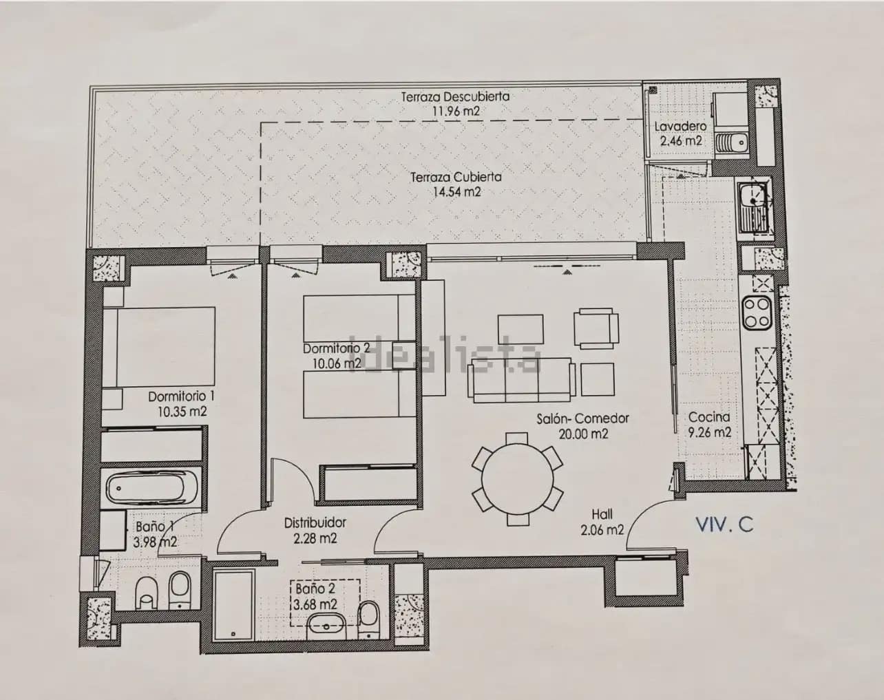 2 sypialnia Mieszkanie na sprzedaż w Miasto Alicante / Alacant z basenem garażem - 420 000 € (Ref: 9841903)